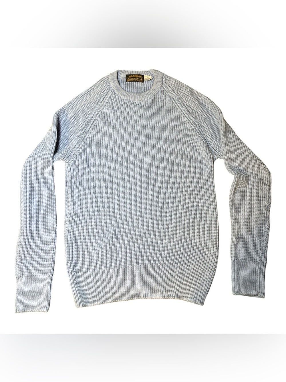 Vintage Eddie Bauer shaker knit cotton sweater